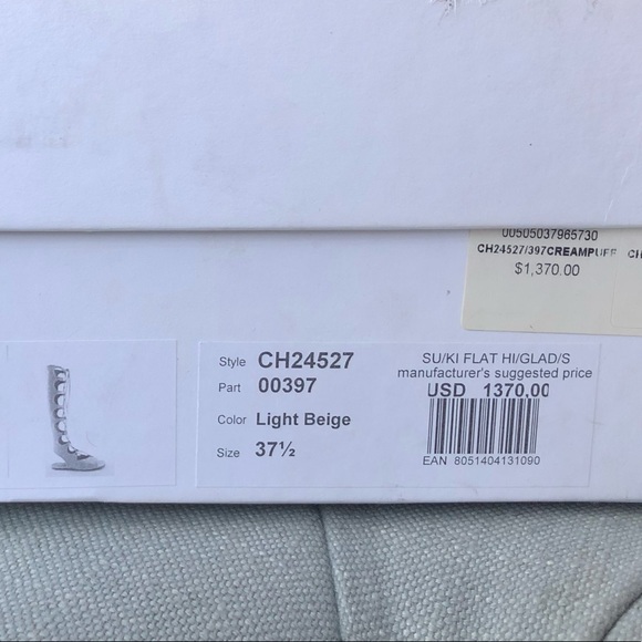 Chloé Gladiator Sandals Beige - Picture 3 of 7